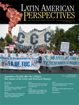 Argentina a Decade after the Collapse: The Causes of the Crisis and Structural Changes