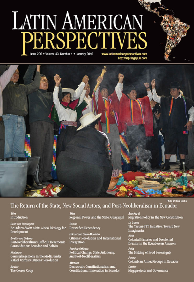 The Return of the State, New Social Actors, and Post-Neoliberalism in Ecuador